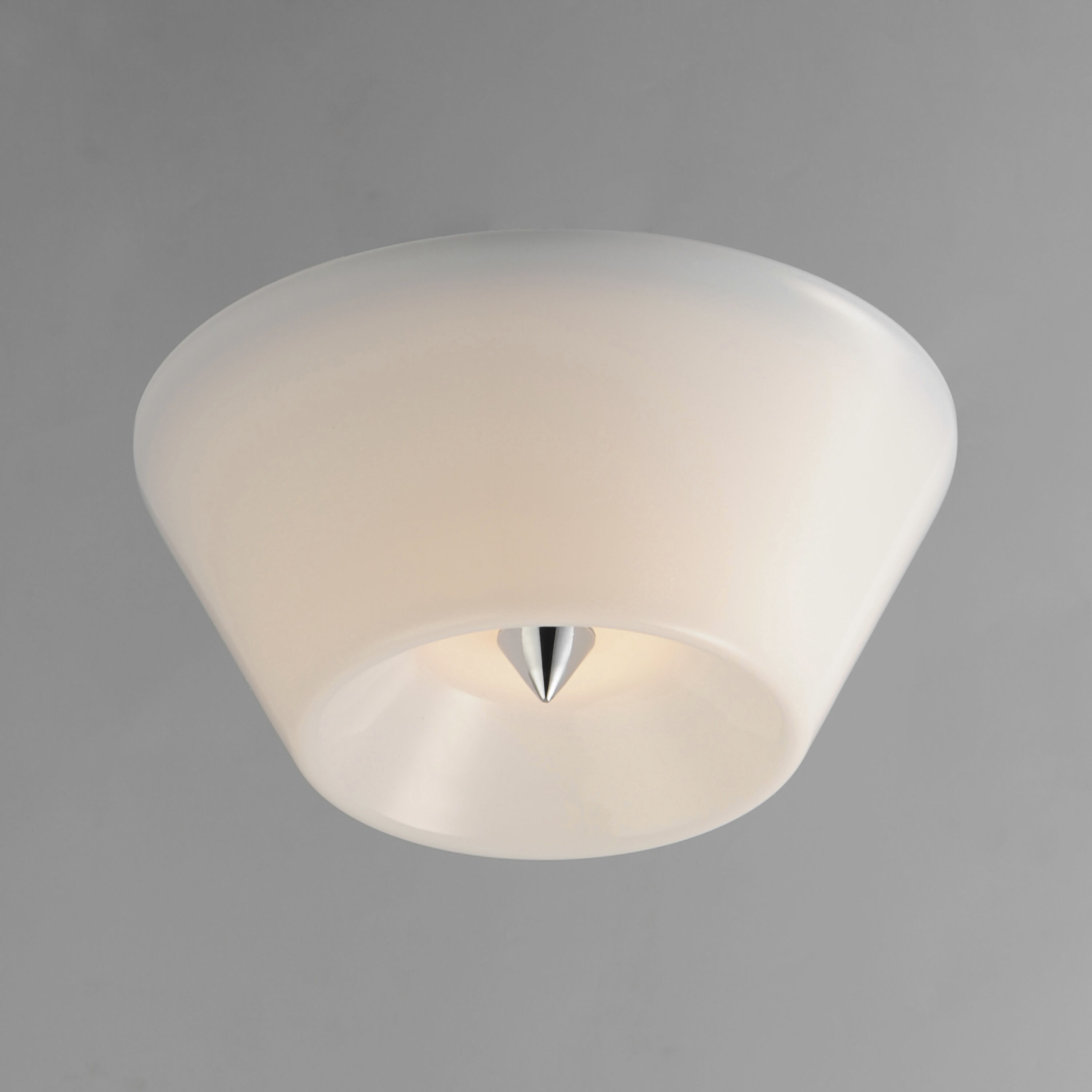 Tack LED 10 inch Polished Chrome Flush Mount Ceiling Light