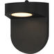 Ledge LED 4.25 inch Black Wall Sconce Wall Light