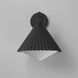 Odette 1 Light 13.75 inch Black Outdoor Wall Mount