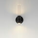 Ovation LED 4.25 inch Black Wall Sconce Wall Light