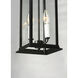 Vicksburg 2 Light 6.75 inch Black Outdoor Hanging Lantern
