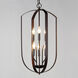 Provident 6 Light 15 inch Oil Rubbed Bronze Chandelier Ceiling Light