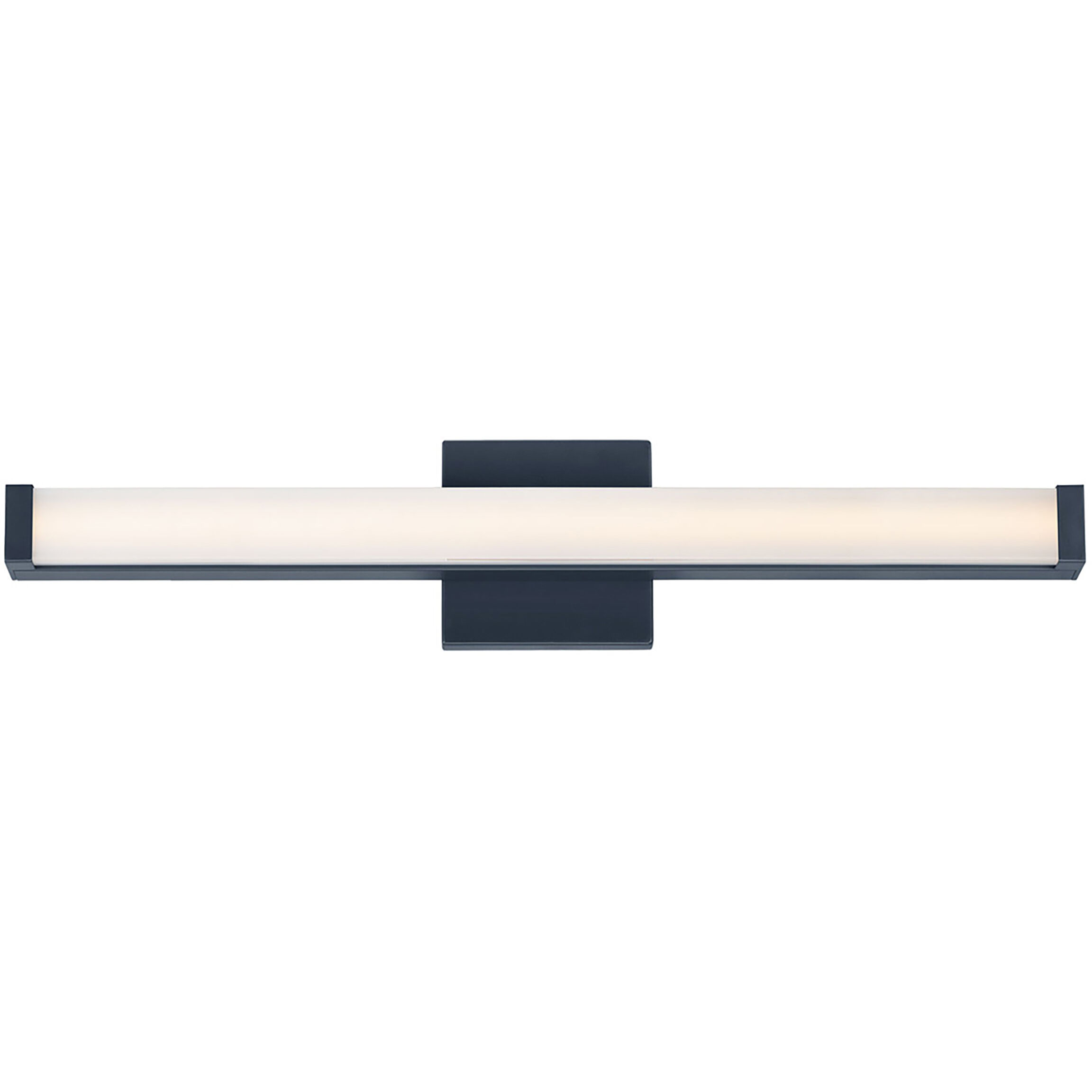 Spec 5CCT LED 24 inch Black Bath Vanity Light Wall Light