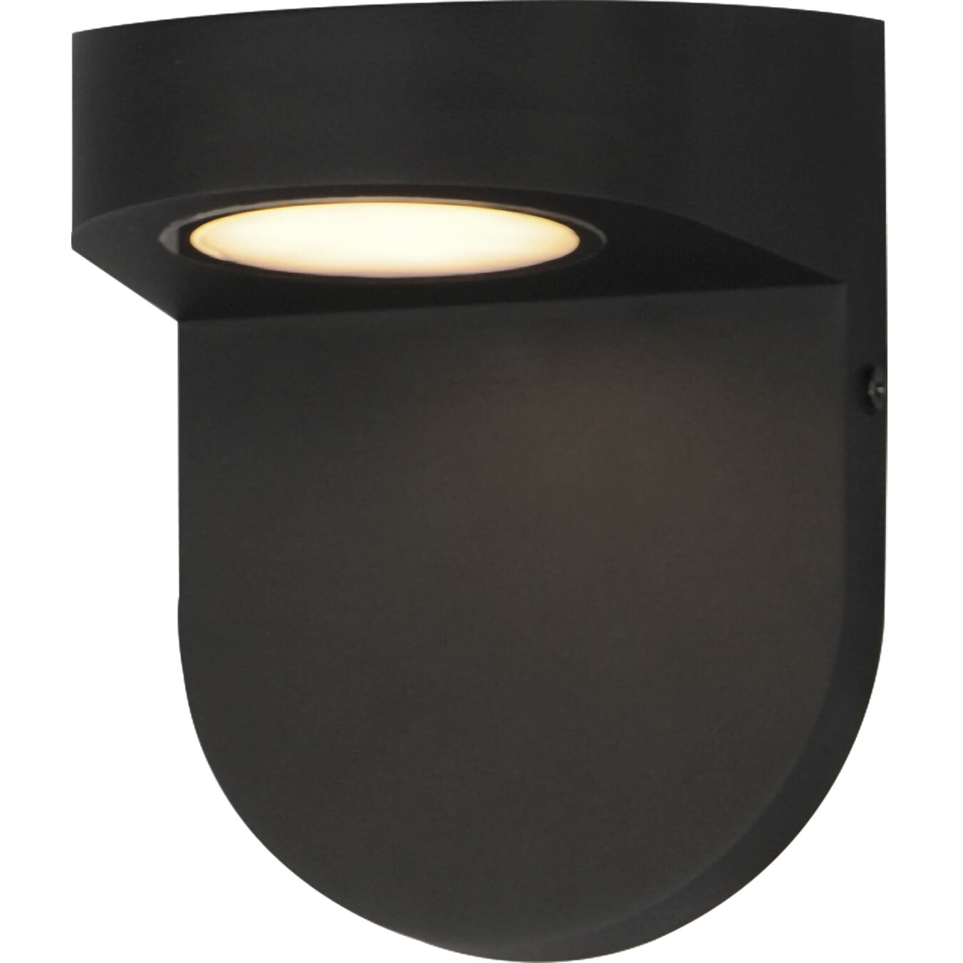 Ledge LED 4.25 inch Black Wall Sconce Wall Light