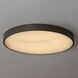 Slab LED 12 inch Dark Bronze Flush Mount Ceiling Light