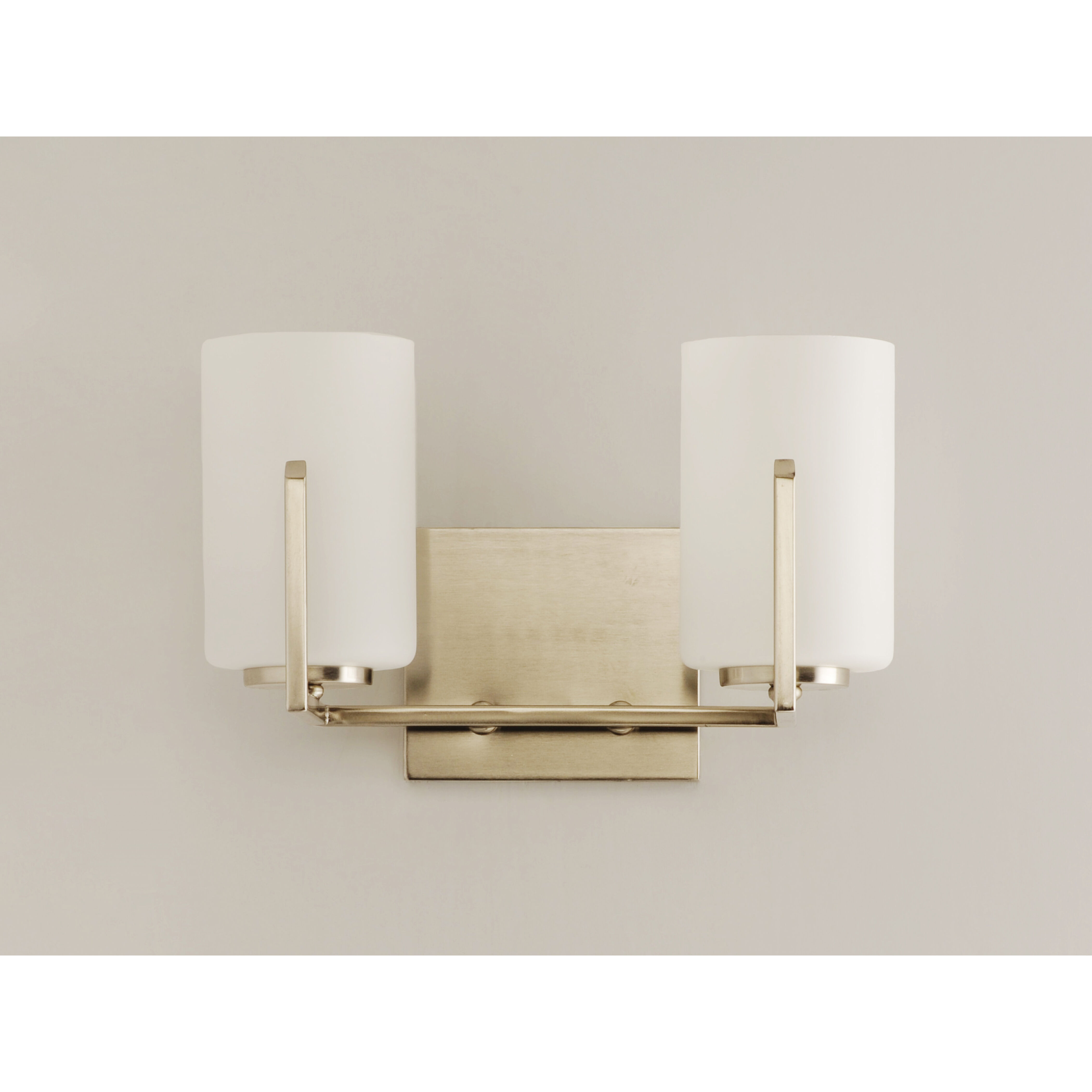 Dart 2 Light 13 inch Satin Nickel Vanity Light Wall Light