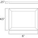CounterMax MX-L-120-SL 24 LED 6 inch Bronze Under Cabinet
