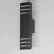 Lightray LED 17.25 inch Black Outdoor Wall Mount, Medium