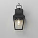 Storybook 1 Light 14.75 inch Black Outdoor Wall Mount