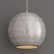 Aurelia 1 Light 13.5 inch Arctic White Single Pendant Ceiling Light in Steel ARW
