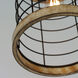 Homestead 1 Light 10 inch Driftwood/Black Single Pendant Ceiling Light