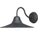 Dockside 1 Light 8.5 inch Black Outdoor Wall Mount