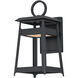 Pagoda LED 13.5 inch Black Outdoor Wall Mount
