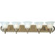 Essentials - 801x 5 Light 36.00 inch Bathroom Vanity Light