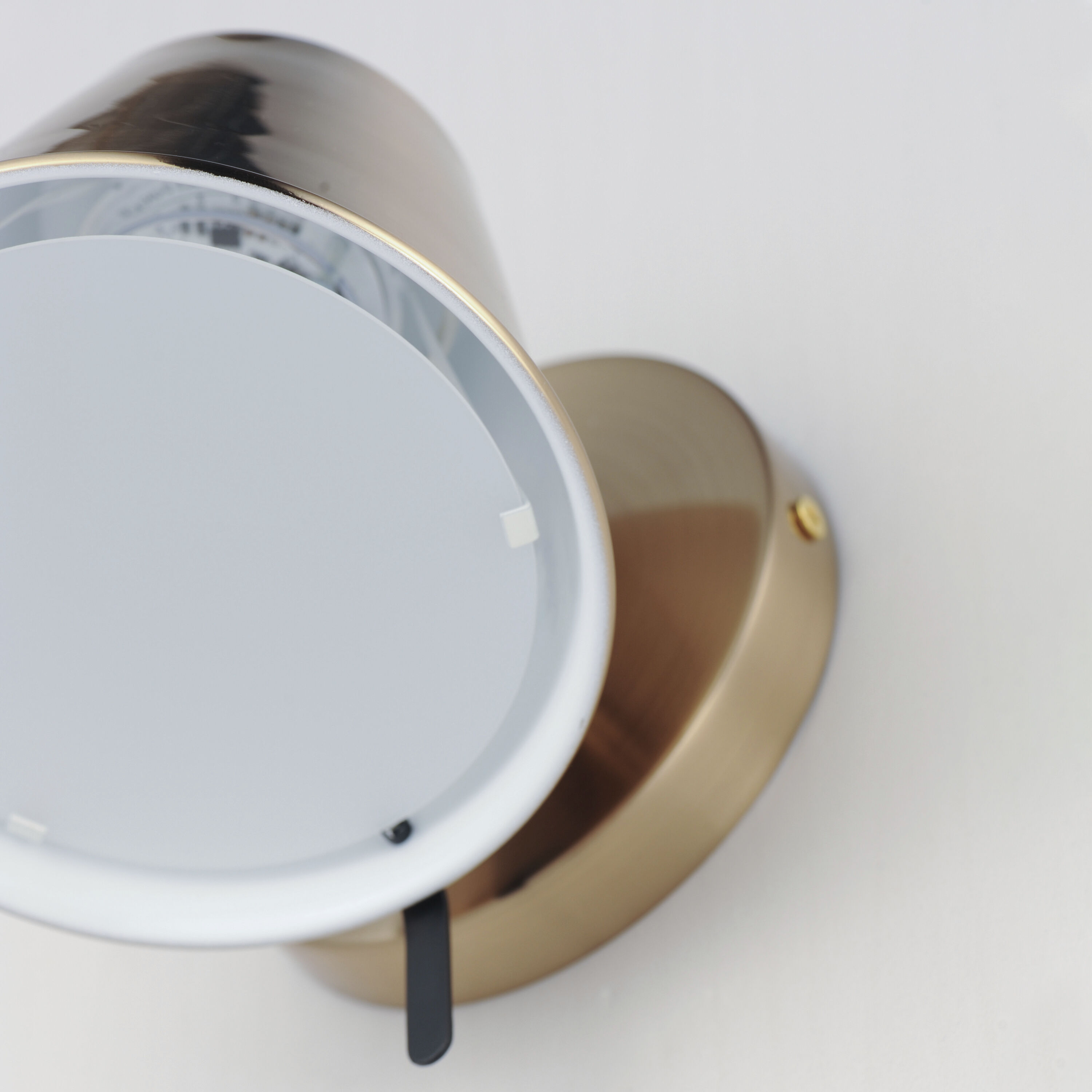 Carlo LED 6 inch Dark Bronze/Leather/Heritage Brass Wall Sconce Wall Light