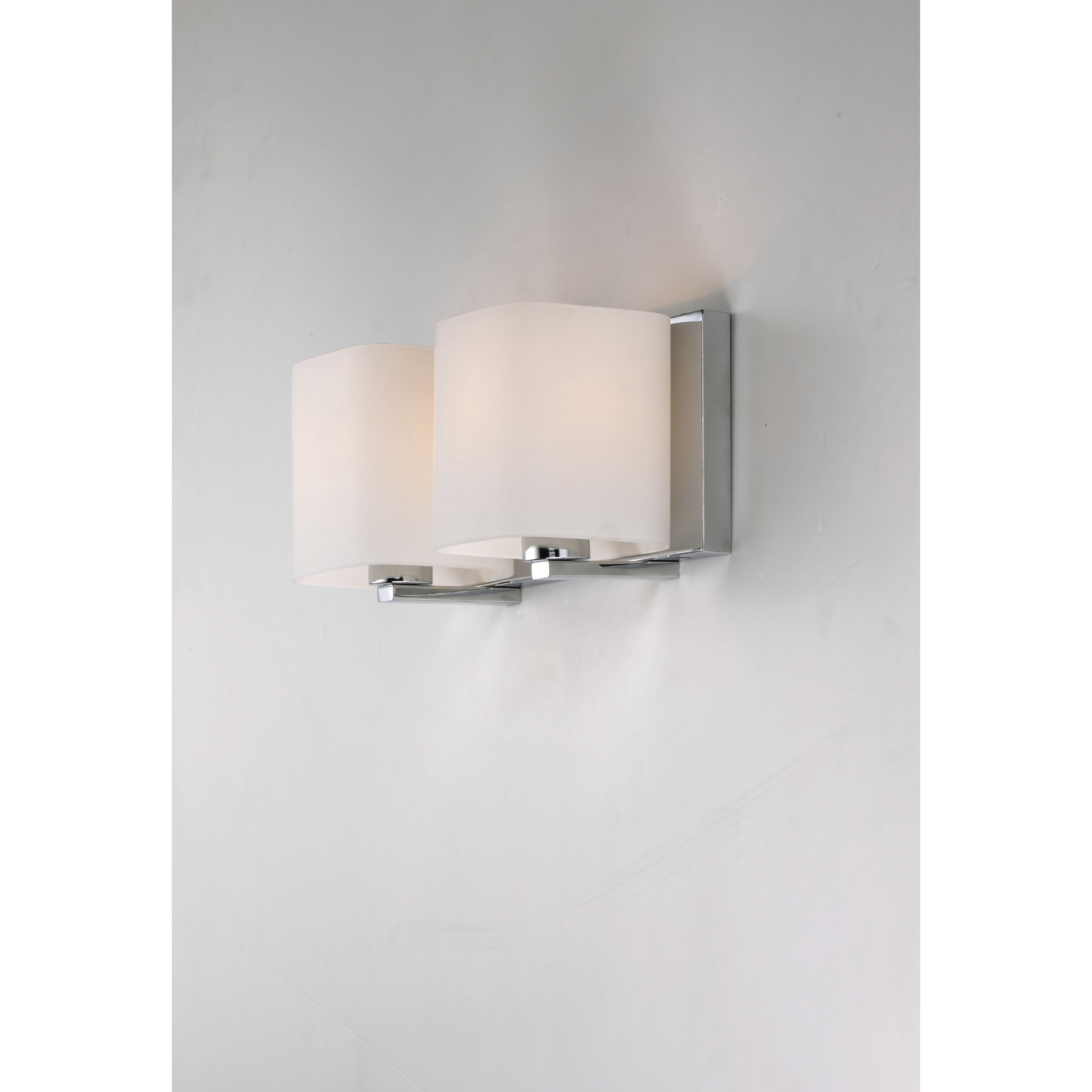 Wrap 2 Light 13 inch Polished Chrome Bath Vanity Wall Light