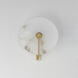Quarry LED 9.75 inch Natural Aged Brass ADA Wall Sconce Wall Light