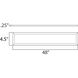 CounterMax MX-L-120-SL 24 LED 48 inch Bronze Under Cabinet