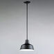 Pier M 1 Light 10.25 inch Black Outdoor Pendant