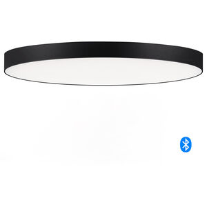 Tuner LED 7 inch Black Flush Mount Ceiling Light