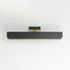 Miles LED 24 inch Black and Natural Aged Brass Wall Sconce Wall Light