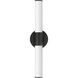 Tubo LED 24 inch Black Bath Vanity Light Wall Light