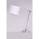 Hotel 19 inch 16.00 watt Polished Chrome Table Lamp Portable Light