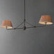 Dunbridge 2 Light 62 inch Antique Bronze Linear Pendant Ceiling Light