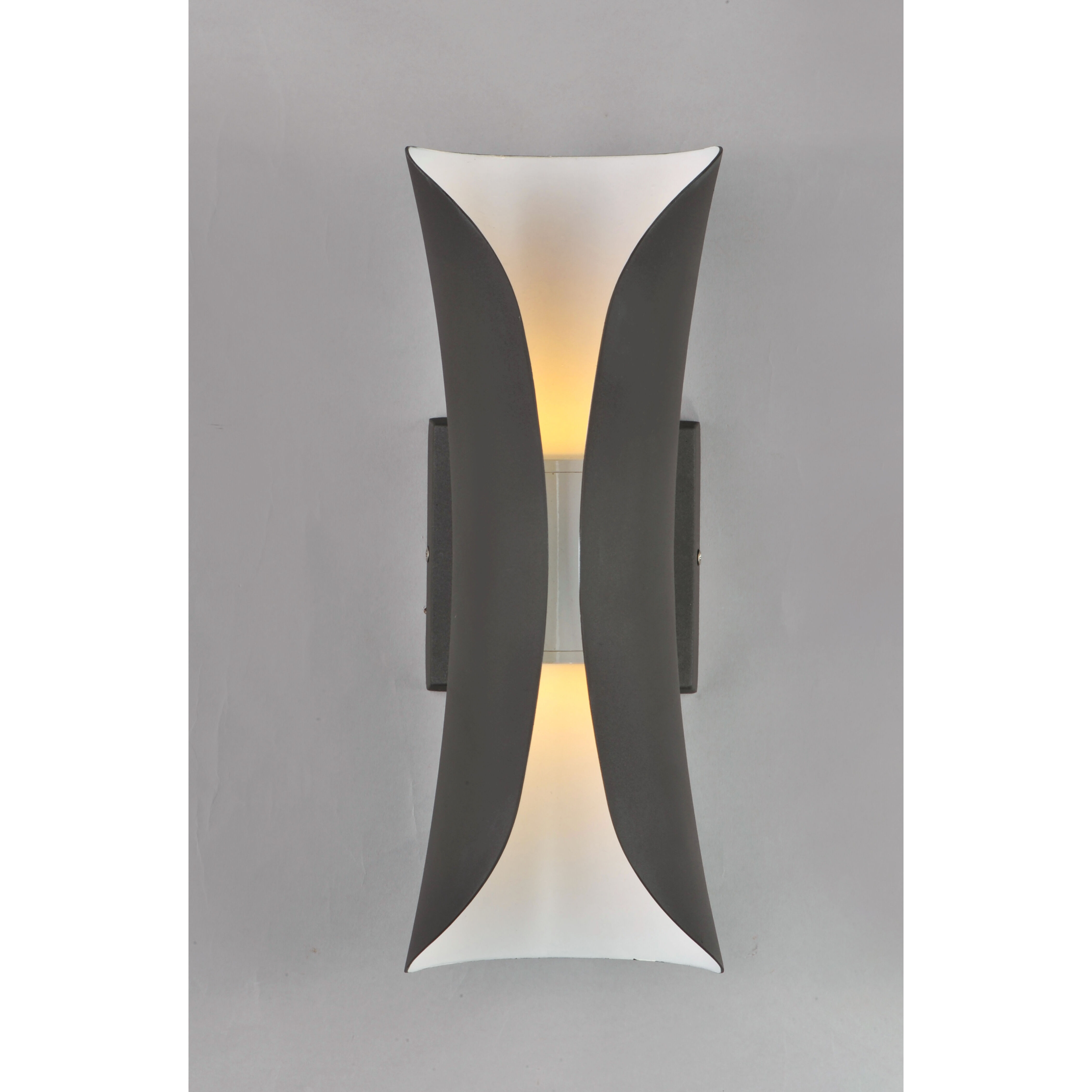 Maxim 86145ABZ Scroll LED 14 inch Architectural Bronze