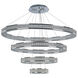 Eternity LED 40 inch Polished Chrome Entry Foyer Pendant Ceiling Light