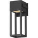 Strand VX LED 14 inch Black Outdoor Wall Mount