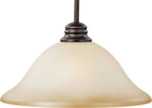 Essentials - 9106x 1 Light 13 inch Oil Rubbed Bronze Single Pendant Ceiling Light