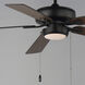 Super-Max 52 inch Black Indoor Ceiling Fan