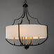 Savant 8 Light 31 inch Bronze and Antique Brass Chandelier Ceiling Light