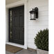 Santa Barbara DC 1 Light 10.25 inch Sienna Outdoor Wall Mount
