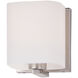 Wrap 1 Light 4.75 inch Bathroom Vanity Light