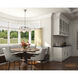 New School LED 28 inch Satin Nickel Down Light Chandelier Ceiling Light