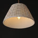 Dunbridge 1 Light 14 inch Weathered Brass Single Pendant Ceiling Light