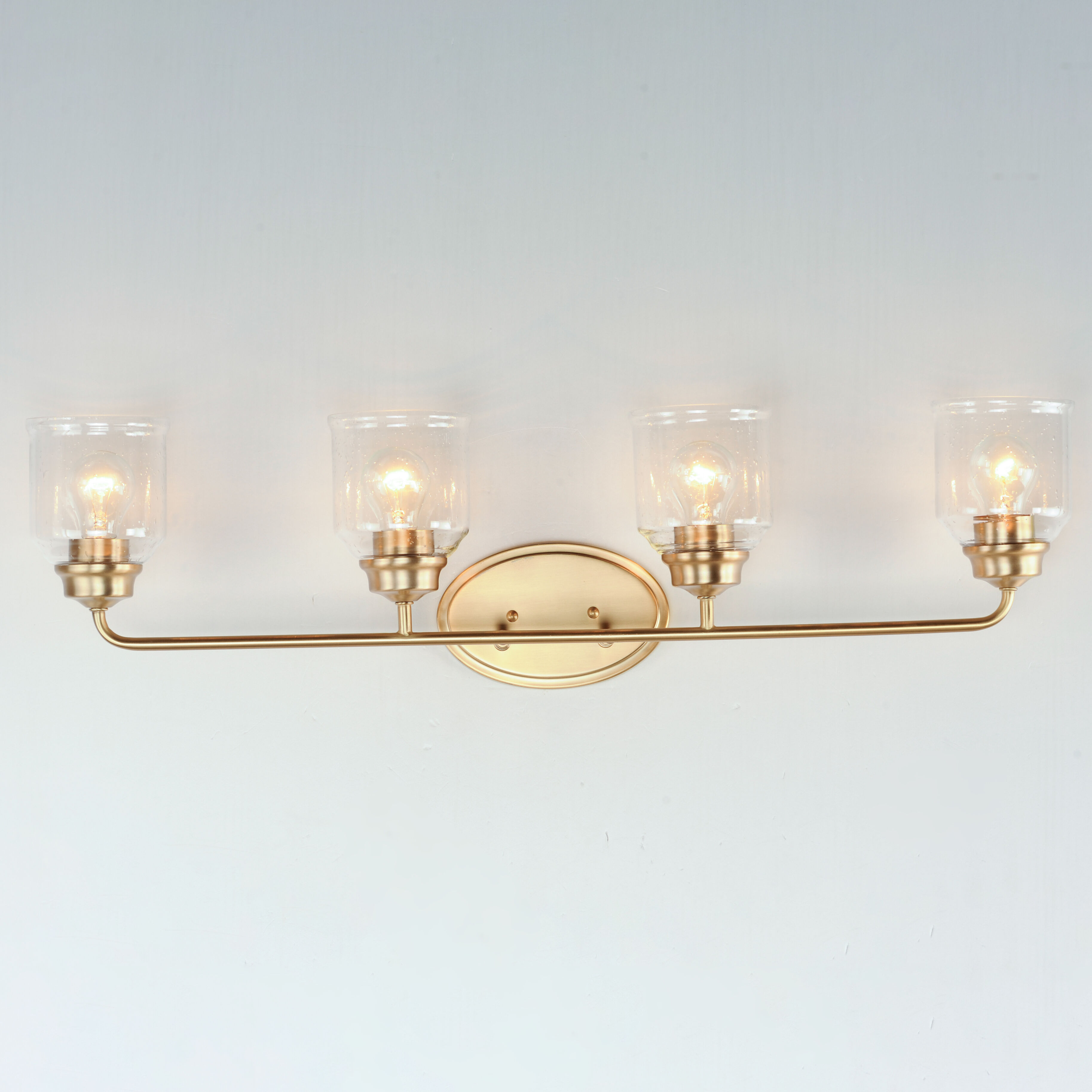 Acadia 4 Light 35 inch Heritage Bath Vanity Wall Light