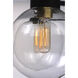 Bauhaus 1 Light 6 inch Bronze and Satin Brass Mini Pendant Ceiling Light