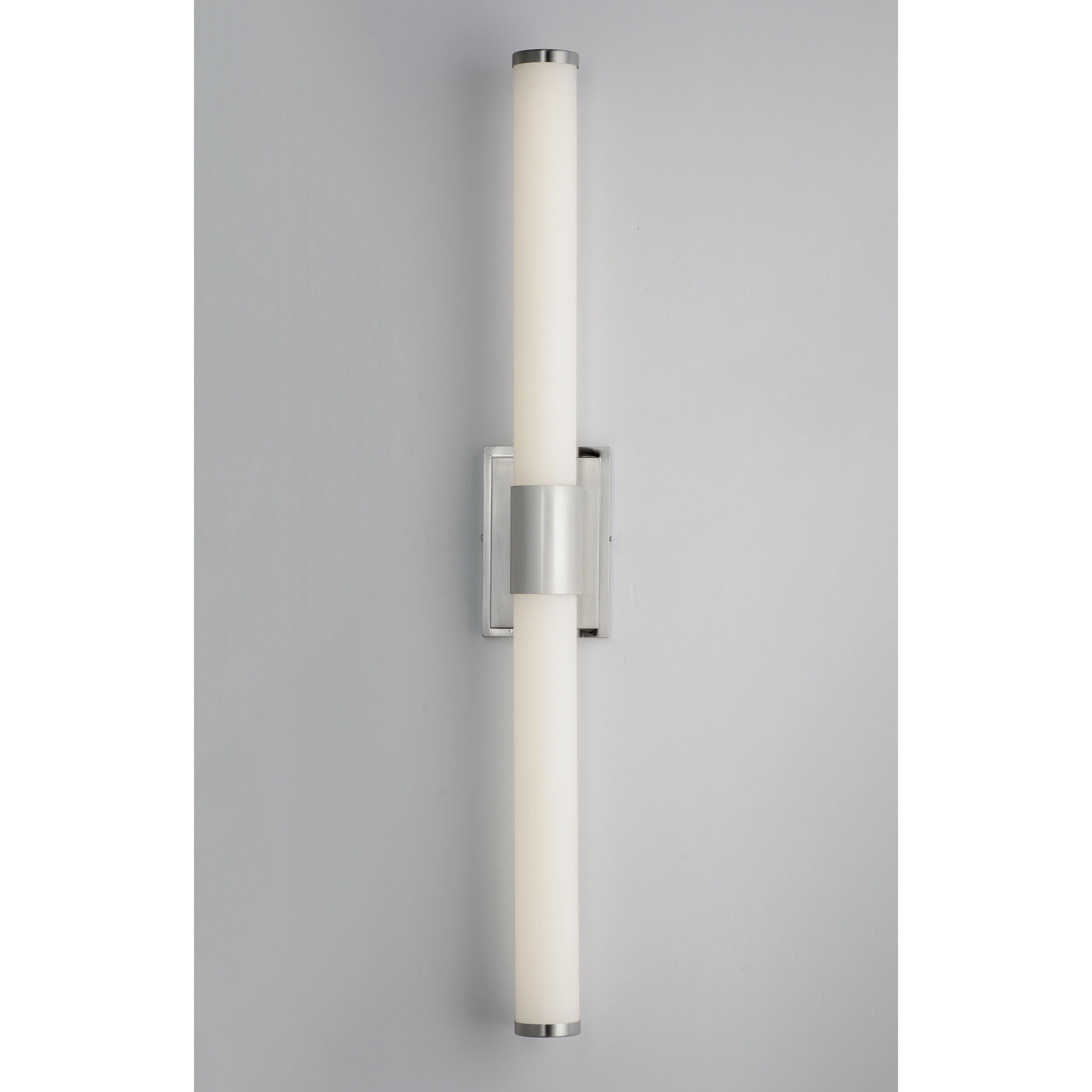Optic LED 36 inch Satin Nickel Bath Vanity Wall Light