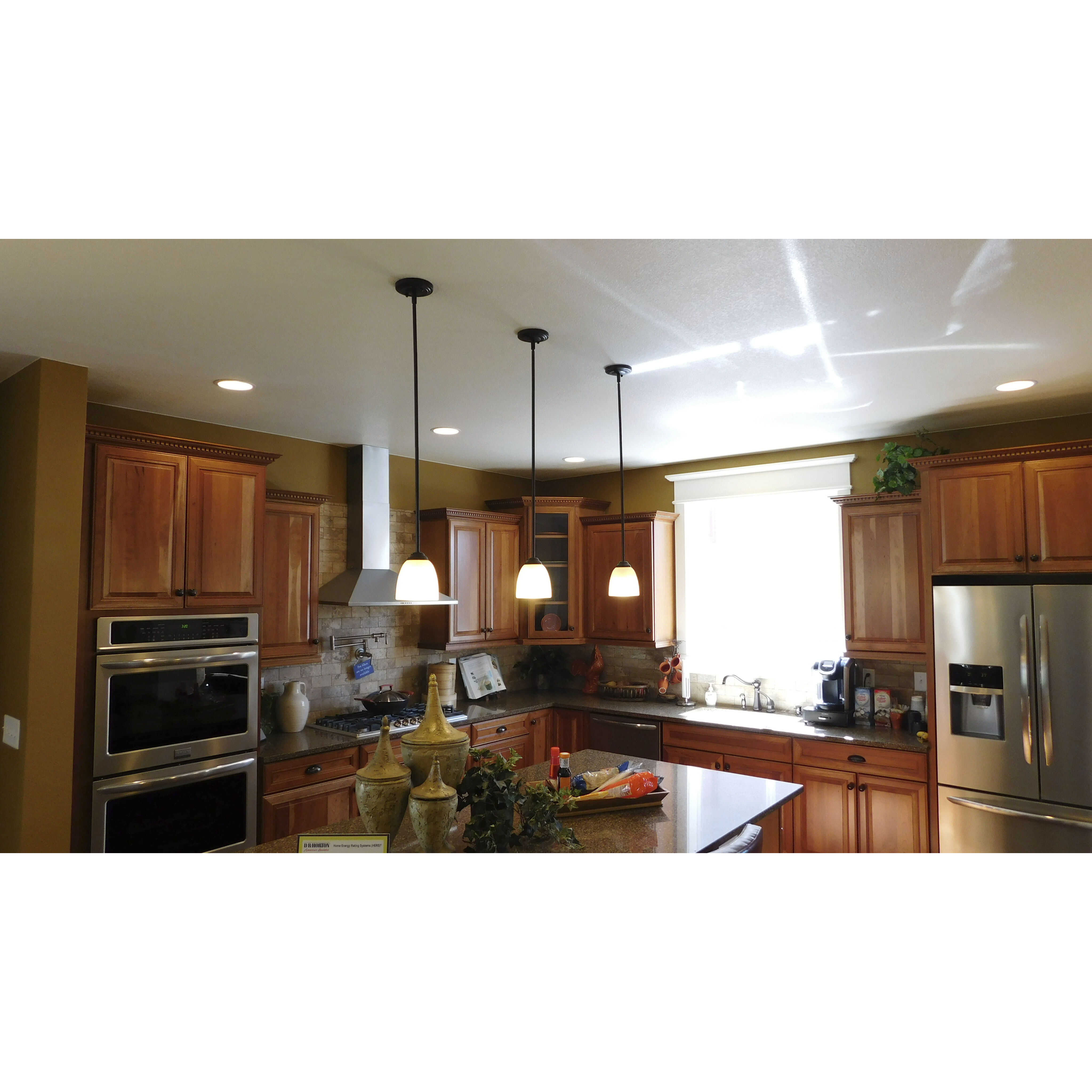 Stefan 1 Light 5 inch Oil Rubbed Bronze Mini Pendant Ceiling Light