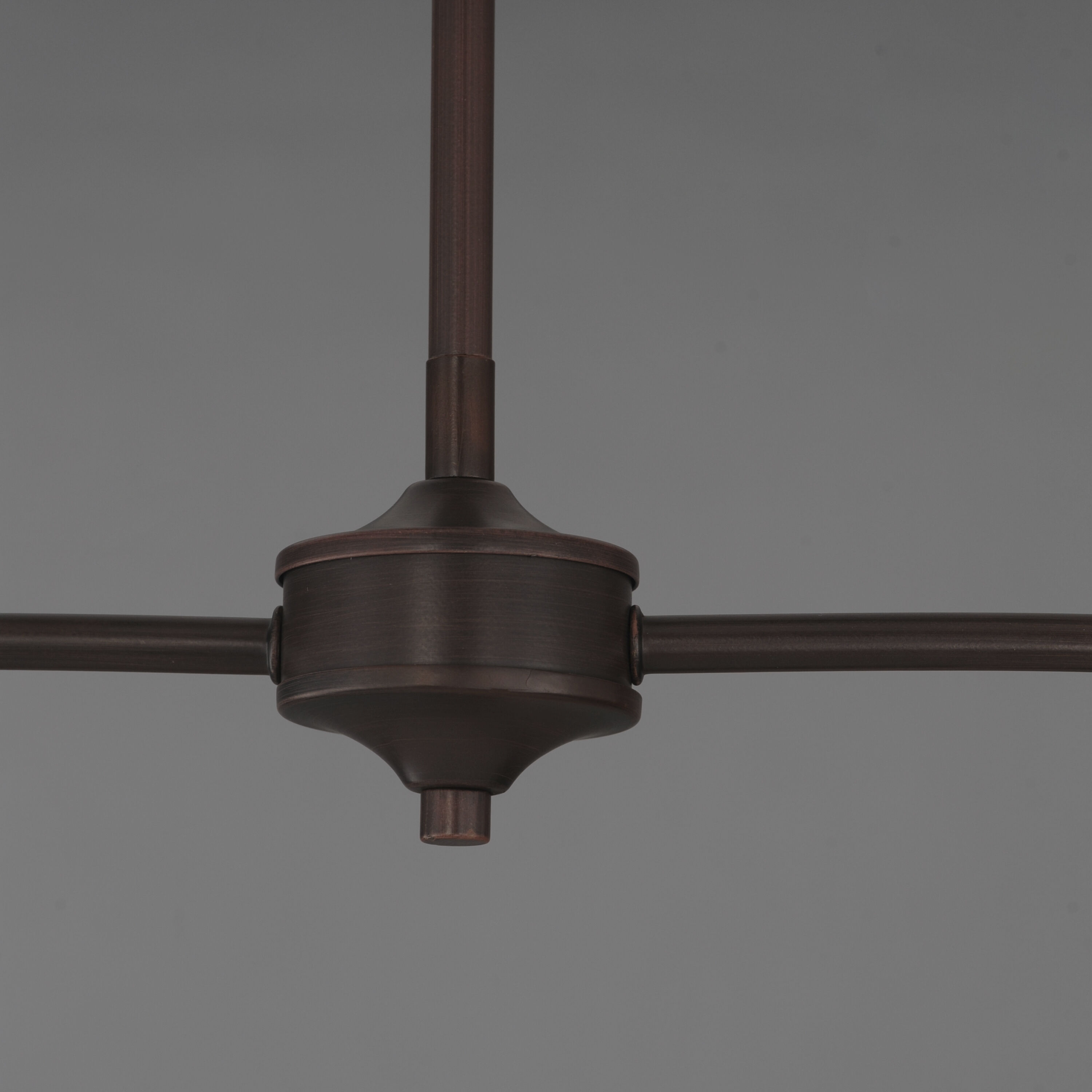 Saxon 2 Light 62 inch Oil Rubbed Bronze Linear Pendant Ceiling Light