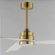 Vortex 60 inch Natural Aged Brass Indoor Ceiling Fan