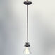 Seafarer 1 Light 6 inch Oil Rubbed Bronze Mini Pendant Ceiling Light in Incandescent Bulb Not Included