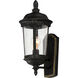 Dover DC 1 Light 17 inch Bronze Outdoor Wall Mount