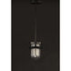 Breakwater 1 Light 7 inch Black Semi-Flush Mount Ceiling Light