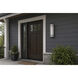 Moon Ray LED 18 inch Bronze Outdoor Wall Mount