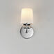 Durham 1 Light 4.75 inch Polished Chrome Wall Sconce Wall Light
