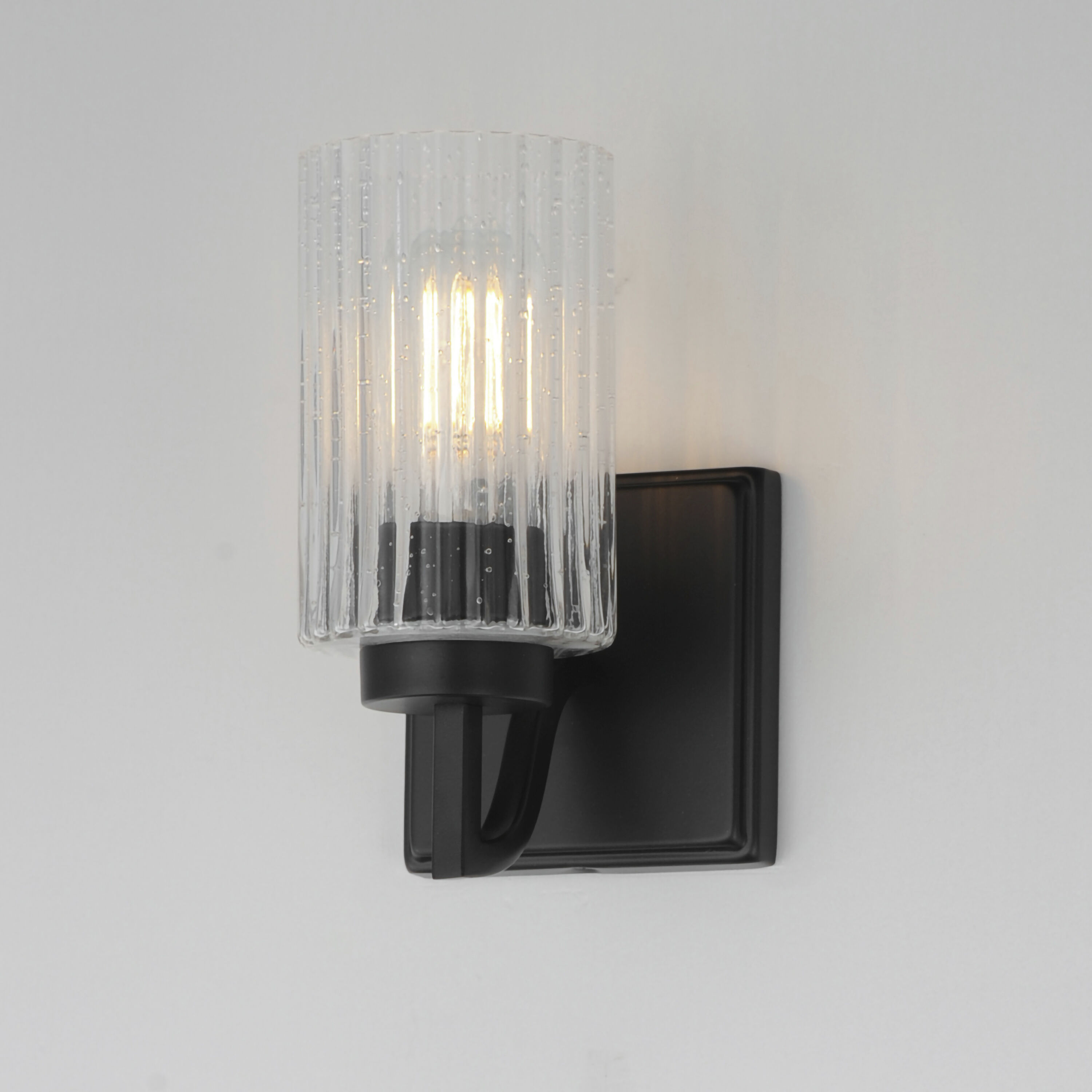 Rigata 1 Light 5 inch Black Wall Sconce Wall Light